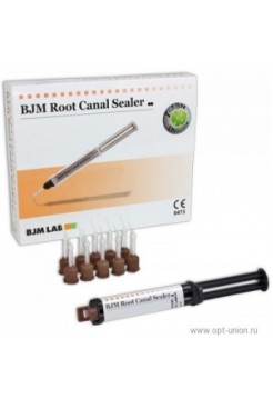 Root Canal Sealer BJM - эндокональный композитный силер (1 двойной шприц 5мл.+ аксессуары)